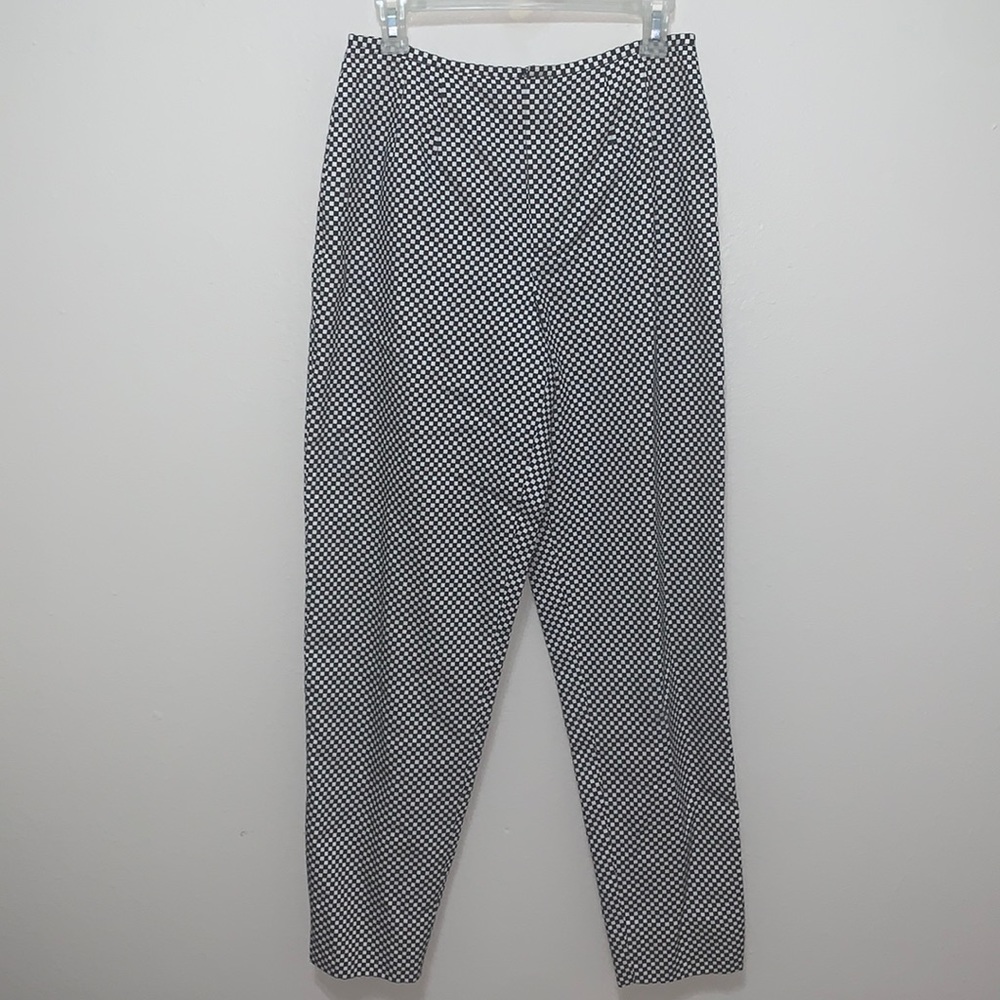 Dana Buchman checkered pants